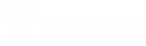 logo publicize Sign white 2026
